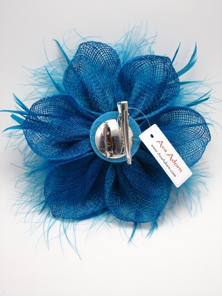 Flower and Tufts Fascinator - More Colors