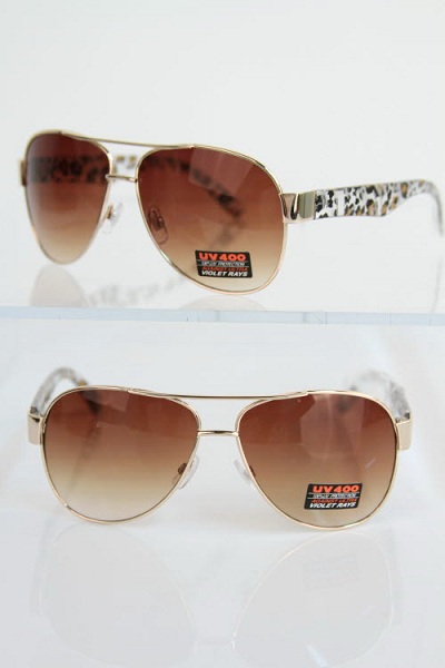 Animal Print Aviator Sunglasses - More Colors Animal Print Aviator Sunglasses - More Colors