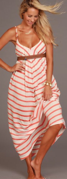 Lucy Love Bistro Maxi - Cape Cod Stripes Lucy Love Bistro Maxi - Cape Cod Stripes