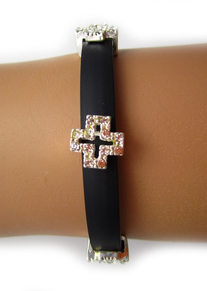 Cross Band Bracelet - Click Image to Close