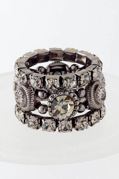 Jeweled 3-in-1 Ring Set - More Colors