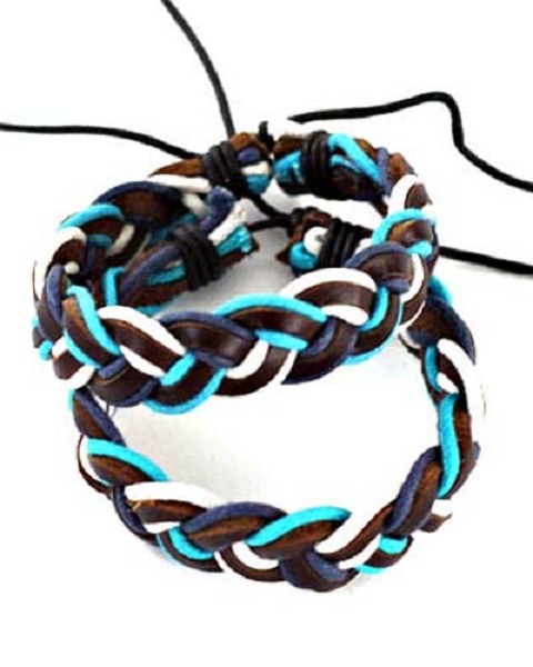 Adirondack Leather Bracelet - More Colors - Click Image to Close