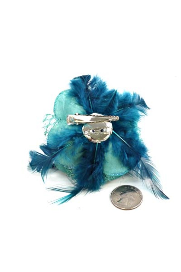 Royal Diana Fascinator - More Colors - Click Image to Close