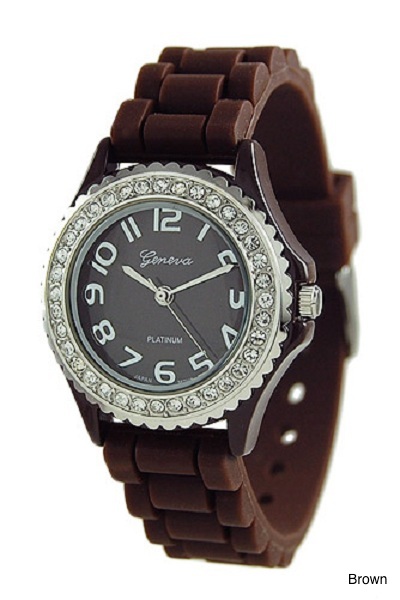 Geneva Brights Silicone Watch - More Colors - Click Image to Close