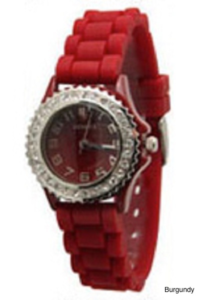 Geneva Brights Silicone Watch - More Colors - Click Image to Close