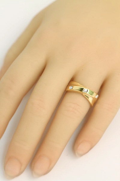 Korean Cross Band Ring