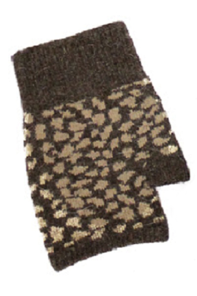 Animal Print Fingerless Gloves - More Colors - Click Image to Close