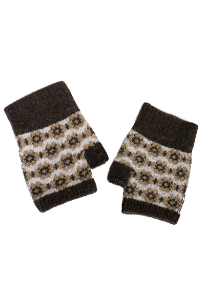 Flower Power Fingerless Gloves - More Colors - Click Image to Close