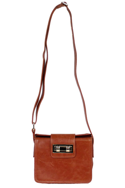 Street Level Retro Square Cross Body Bag