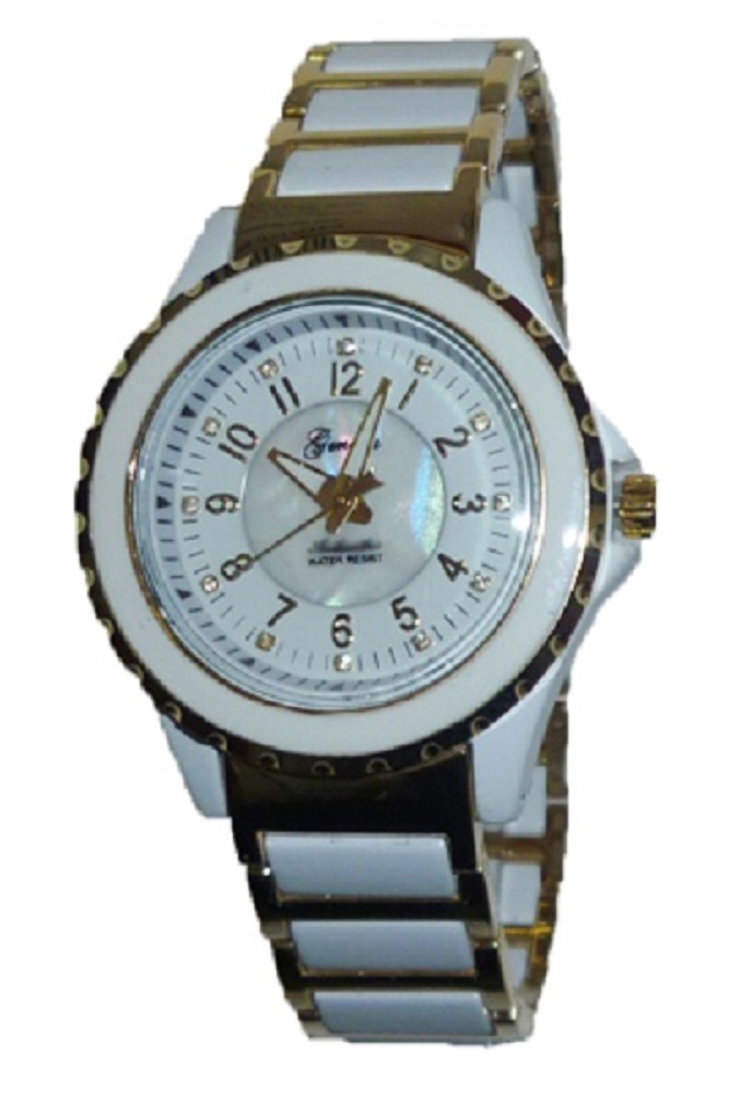 Geneva MK5322 MOP Center Unisex Watch - More Colors - Click Image to Close