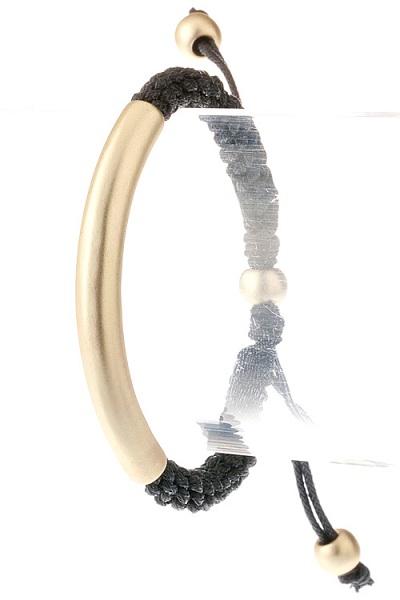 Metal Bar String Bracelet - More Colors - Click Image to Close