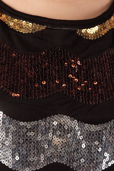 Mila Wave Sequin Dress - Click Image to Close