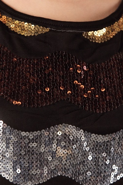 Mila Wave Sequin Dress