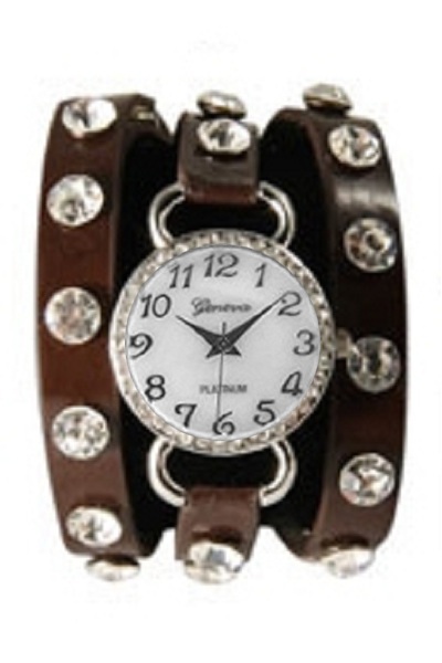 Geneva Wrap Around Watch - Luxe Design - Click Image to Close