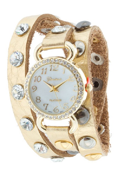 Geneva Wrap Around Watch - Luxe Design