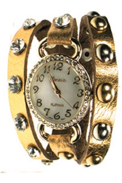 Geneva Wrap Around Watch - Luxe Design - Click Image to Close