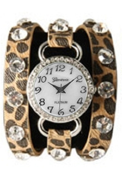 Geneva Wrap Around Watch - Wild Design