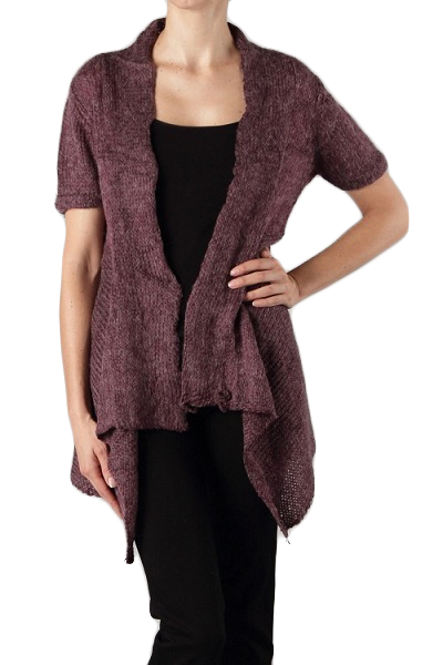 Sheri Short Sleeved Knit Cardigan - More Colors