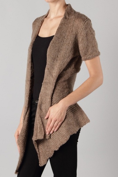 Sheri Short Sleeved Knit Cardigan - More Colors - Click Image to Close