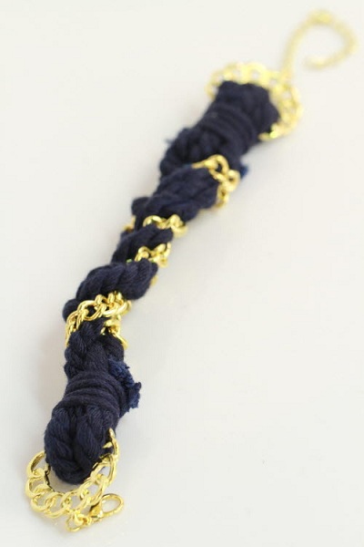 Marina Thick Rope Bracelet - More Colors - Click Image to Close