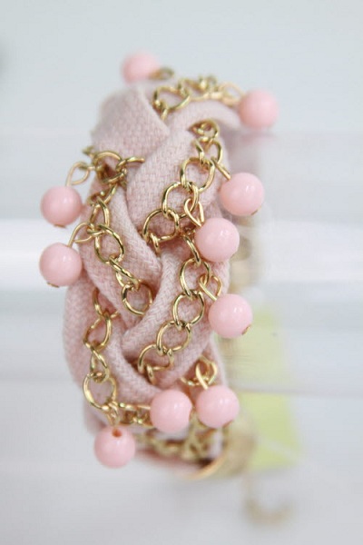 Tresse Fabric Bracelet - More Colors - Click Image to Close