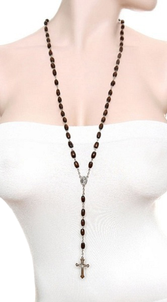 Corona Classic Rosary Beads Unisex Necklace - More Colors