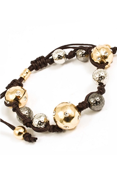 Trikaya 3 Bodies Shamballa Bracelet - Multi - More Colors - Click Image to Close