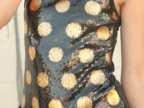 Disco Polka Dot Sequin Tank - More Colors