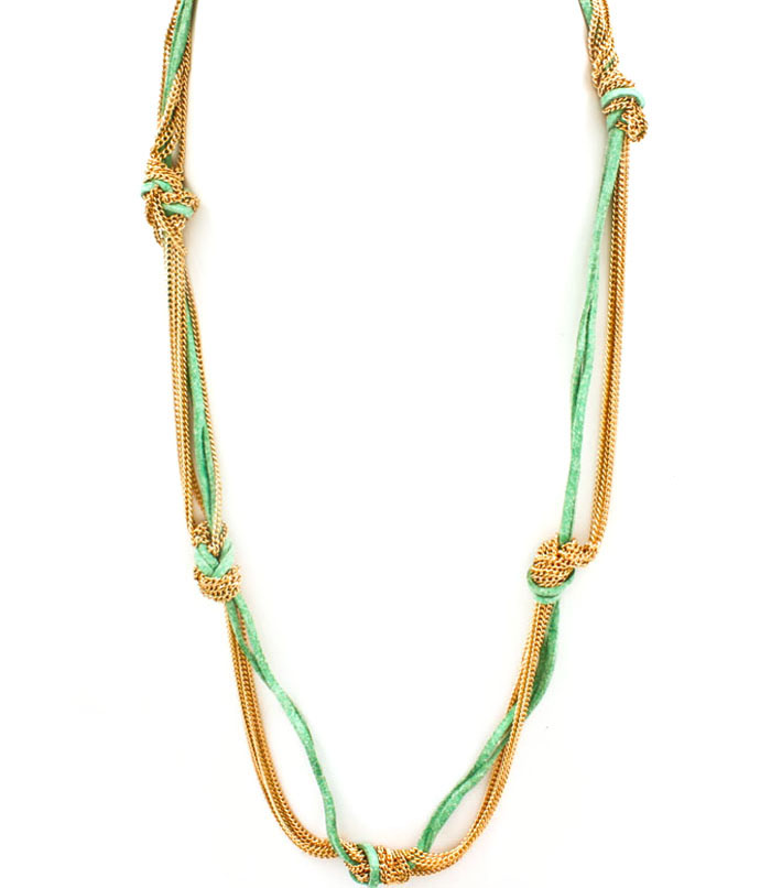 Sloane Suede Necklace - More Colors - Click Image to Close