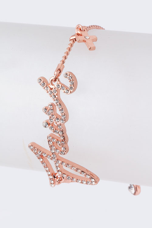 Faith Script Bracelet - More Colors