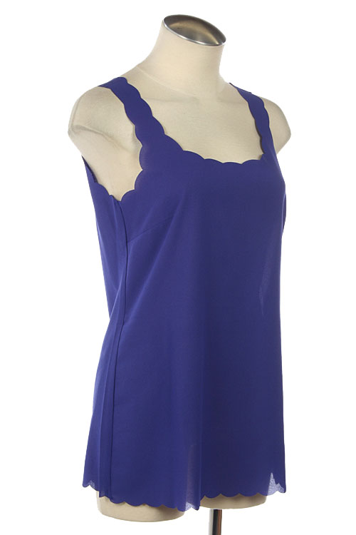 Selena Scallop Chiffon Tank - More Colors : Ava Adorn: Apparel and ...