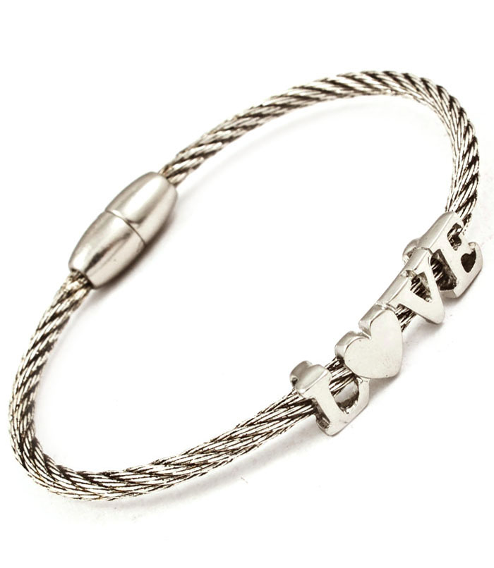 Love Cable Bracelet - Click Image to Close