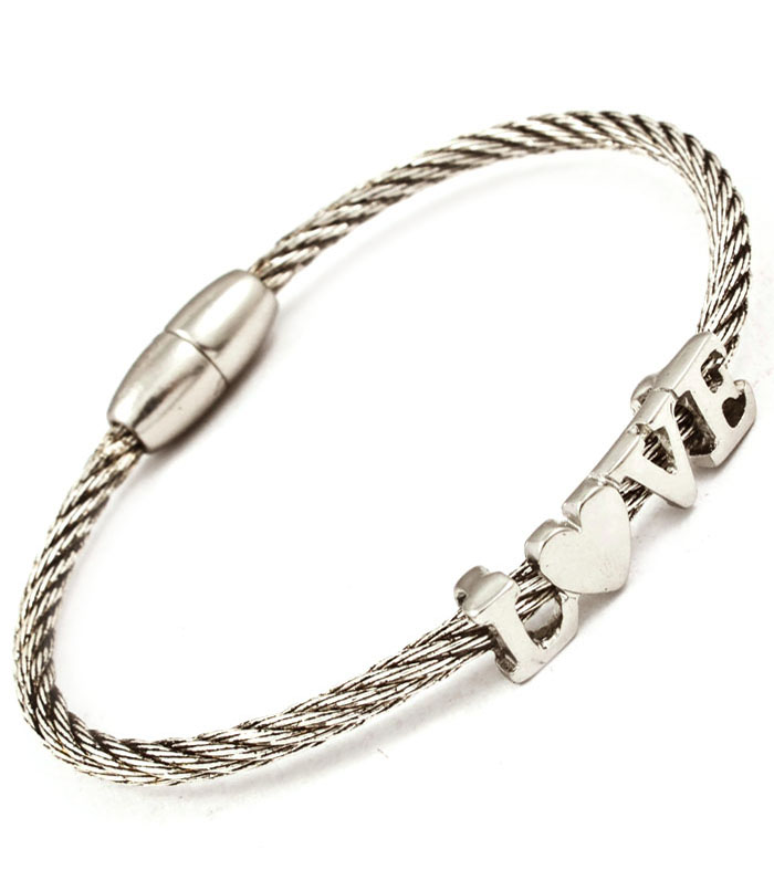 Love Cable Bracelet