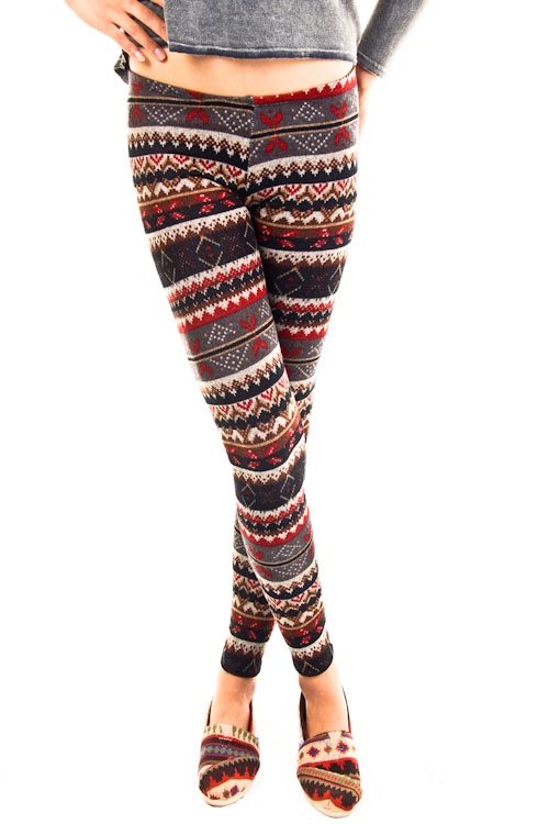 Scarlett Knit Sweater Leggings - Click Image to Close