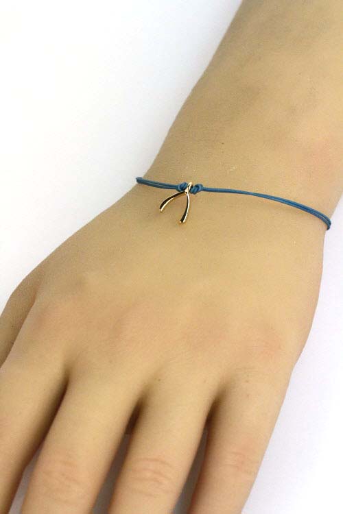 Wishbone Strand Bracelet - More Colors - Click Image to Close