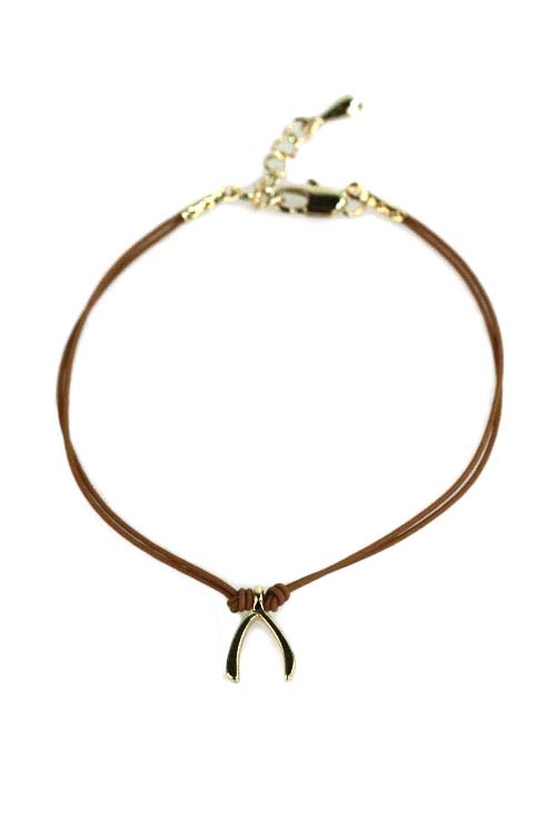 Wishbone Strand Bracelet - More Colors - Click Image to Close