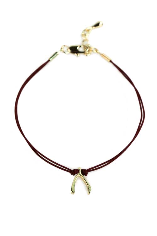 Wishbone Strand Bracelet - More Colors - Click Image to Close