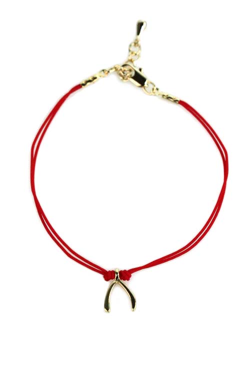 Wishbone Strand Bracelet - More Colors - Click Image to Close