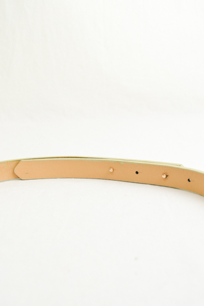 Studded Gold Plate Belt - More Colors - Click Image to Close
