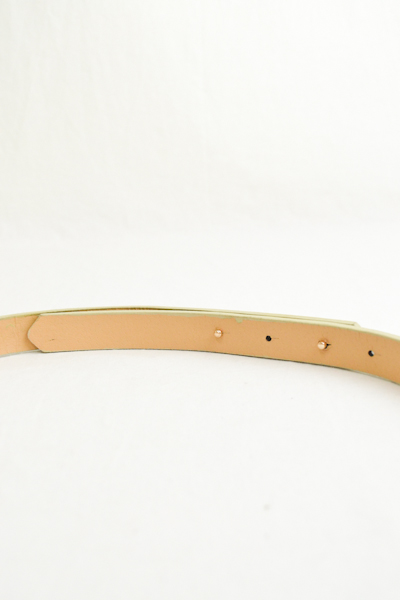 Studded Gold Plate Belt - More Colors