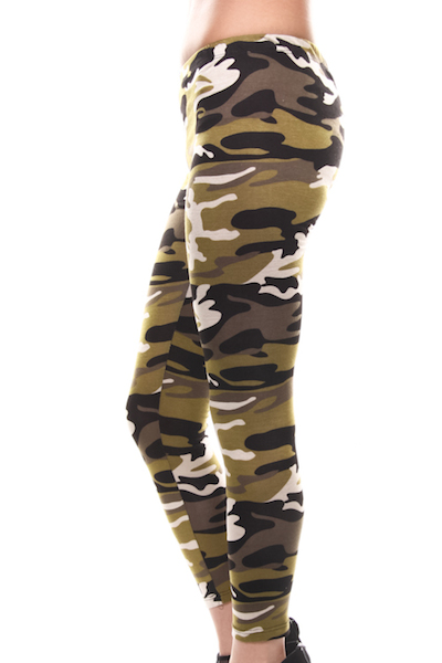 GI Jane Camo Leggings - Click Image to Close