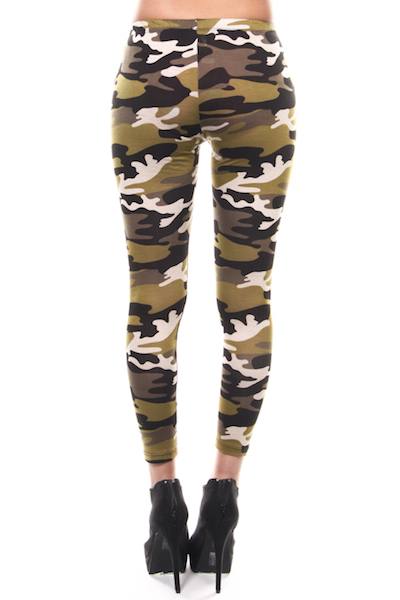 GI Jane Camo Leggings