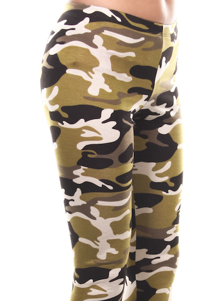 GI Jane Camo Leggings