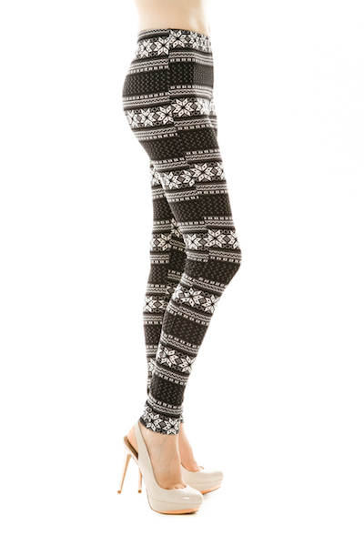 Tanja Snowflake Leggings - Click Image to Close