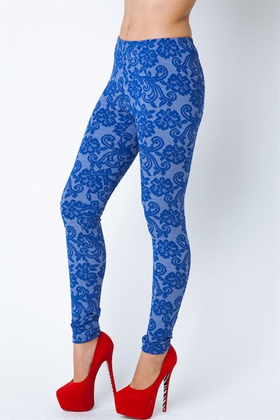 Blue Ivy Jacquard Leggings