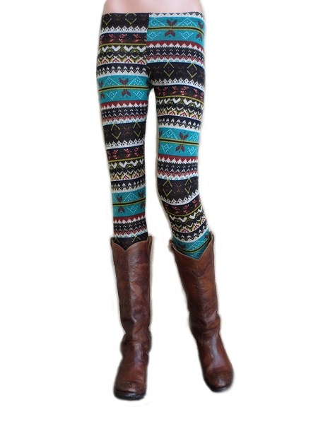 Charlotte Knit Sweater Leggings - Click Image to Close