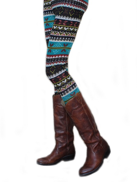 Charlotte Knit Sweater Leggings - Click Image to Close