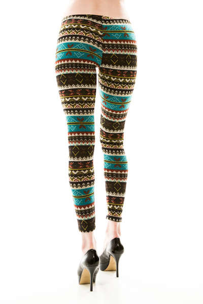 Charlotte Knit Sweater Leggings - Click Image to Close