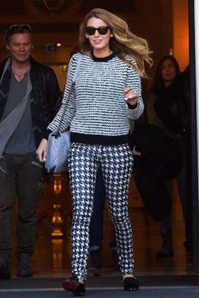 Houndstooth Printed Leggings