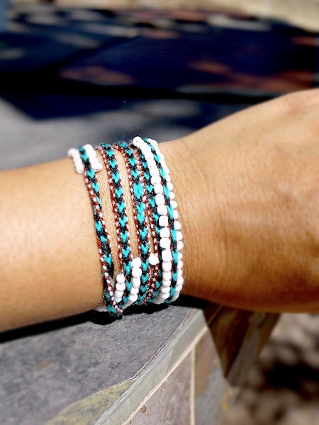 Peruvian Wrap Bracelet - Click Image to Close